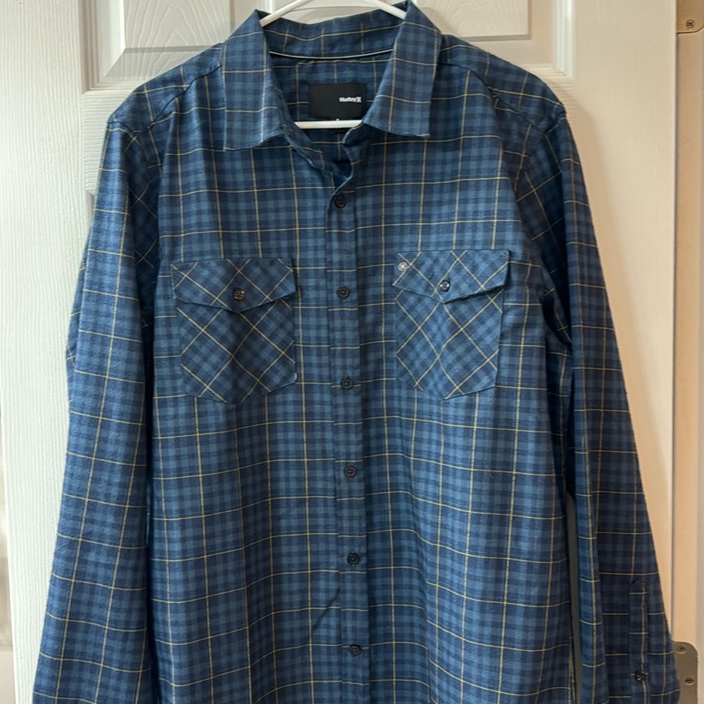 Men’s Hurley Long Sleeve Button-Up